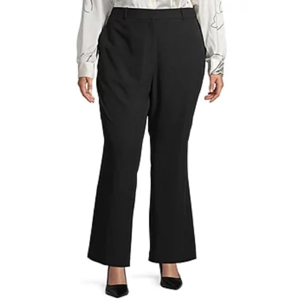 Worthington Plus Size Womens Trousers Modern